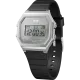 Ice Watch® Digital 'Ice Digit Retro - Metal Silver Mirror - Black' Women's Watch (Small) 022735