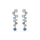 Swarovski® 'Constella' Dames Metaal Oorhangers - Zilverkleurig 5732775