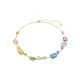 Swarovski® 'Gema' Women's Gold Plated Metal Necklace - Gold 5741584