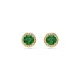 Swarovski® 'Una Angelic' Women's Gold Plated Metal Stud Earrings - Gold 5680562