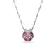 Swarovski® 'Bella' Women's Base Metal Necklace - Silver 5734230