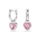 Swarovski 'Chroma' Women's Base Metal Drop Earrings - Silver 5757814