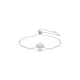 Swarovski® 'Magic' Women's Base Metal Bracelet - Silver 5734263