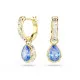 Swarovski 'Chroma' Women's Gold Plated Metal Drop Earrings - Gold 5757815