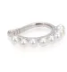 Gena.paris® 'Pearl' Women's Sterling Silver Earcuff - Silver GBO1218-W