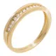 Orphelia® Women's Yellow gold 18C Ring - Gold RD-3020