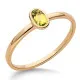 Orphelia® Women's Yellow gold 18C Ring - Gold RD-3926/PRD