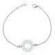 Orphelia® 'Jasmine' Dames Zilver 925 925 Armband (sieraad) - Zilverkleurig ZA-7076