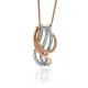 Orphelia® 'Elsia' Dames Zilver 925 925 Collier - Zilverkleurig ZH-7027