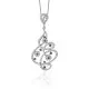 Orphelia®  Femmes Argent Collier avec pendentif - Argent ZH-7039