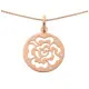 Orphelia® 'Fiore' Women's Sterling Silver Chain with Pendant - Rose ZH-7079/1