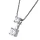Orphelia® 'Lykke' Damen Sterling Silber Halskette mit Anhänger - Silber ZH-7128