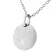 Orphelia® 'Linn' Damen Sterling Silber Halskette mit Anhänger - Silber ZH-7130