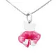 Orphelia® 'Bear Bow' Child's Sterling Silver Chain with Pendant - Silver ZH-7132
