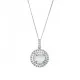 Orphelia® 'Rivera' Women's Sterling Silver Chain with Pendant - Silver ZH-7481/BC