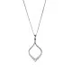 Orphelia® 'Grace' Women's Sterling Silver Chain with Pendant - Silver ZH-7493