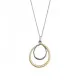 Orphelia® 'Bastien' Dames Zilver 925 925 Collier - Zilver/Goud ZH-7499