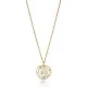 Orphelia® 'Euphoria' Women's Sterling Silver Chain with Pendant - Gold ZH-7522/G