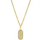 Orphelia® 'Malaga' Women's Sterling Silver Pendant with Chain - Gold ZH-7573/G