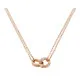 Orphelia®  Femmes Argent Collier - Rosé ZK-7176/RG