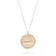 Orphelia® 'Zelia' Dames Zilver 925 925 Collier - Zilver/Rosé ZK-7180