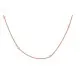 Orphelia® Damen Sterling Silber Halsketten ohne Anhänger - Silber/Rosa ZK-7201/RG