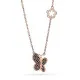 Orphelia® Damen Sterling Silber Halsband - Rosé ZK-7262