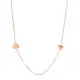 Orphelia® 'Nahara' Dames Zilver 925 925 Collier - Rosékleurig ZK-7378