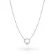 Orphelia® 'Premium' Women's Sterling Silver Necklace - Silver ZK-7562