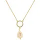 Orphelia® 'Spa' Women's Sterling Silver Pendant with Chain - Gold ZK-7575/G