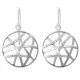 Orphelia® 'Amabella' Women's Sterling Silver Drop Earrings - Silver ZO-7098