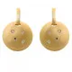 Orphelia® 'Linn' Dames Zilver 925 925 Oorhangers - Goudkleurig ZO-7130/G