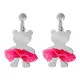 Orphelia® 'Bear Bow' Enfant Argent Boucle d'oreille - Argent ZO-7132