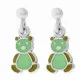 Orphelia® 'Bear' Kind Zilver 925 925 Oorhangers - Zilverkleurig ZO-7140/GR