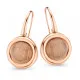 Orphelia® 'Isabella' Women's Sterling Silver Drop Earrings - Rose ZO-7197/BR