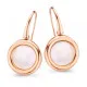 Orphelia® 'Isabella' Women's Sterling Silver Drop Earrings - Rose ZO-7197/GR