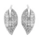 Orphelia® 'Ruth' Women's Sterling Silver Stud Earrings - Silver ZO-7220