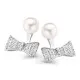 Orphelia® 'Sienna' Dames Zilver 925 925 Oorknoppen - Zilverkleurig ZO-7224
