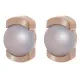 Orphelia® 'Hedda' Women's Sterling Silver Stud Earrings - Rose ZO-7229
