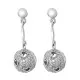 Orphelia® 'Rogue' Femmes Argent Boucle d'oreille - Argent ZO-7355