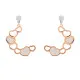 Orphelia® 'Maliya' Femmes Argent Boucle d'oreille - Argent/Rose ZO-7388