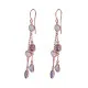 Orphelia® 'Bling' Damen Sterling Silber Ohrhänger - Rosé ZO-7412