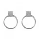 Orphelia® 'Eleanor' Women's Sterling Silver Drop Earrings - Silver ZO-7417