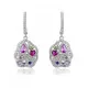 Orphelia® 'Marosetti' Dames Zilver 925 925 Oorhangers - Zilverkleurig ZO-7427