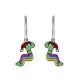 Orphelia® 'Snake' Kind Sterling Silber Ohrhänger - Silber ZO-7454