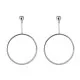 Orphelia® 'Bliss' Women's Sterling Silver Drop Earrings - Silver ZO-7460