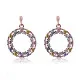 Orphelia® 'Ardelle' Femmes Argent Boucle d'oreille - Rosé ZO-7464