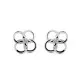 Orphelia® 'Aida' Dames Zilver 925 925 Oorknoppen - Zilverkleurig ZO-7472