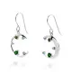 Orphelia® 'Eline' Dames Zilver 925 925 Oorhangers - Zilverkleurig ZO-7497