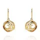 Orphelia® 'Apolline' Women's Sterling Silver Drop Earrings - Gold ZO-7500/G